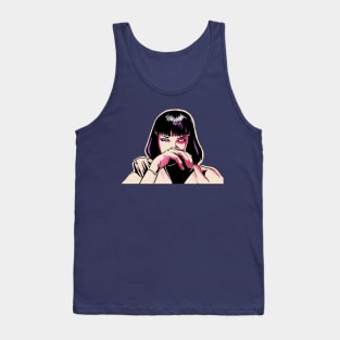 Mia Wallace Pulp Fiction Painting Tank Top